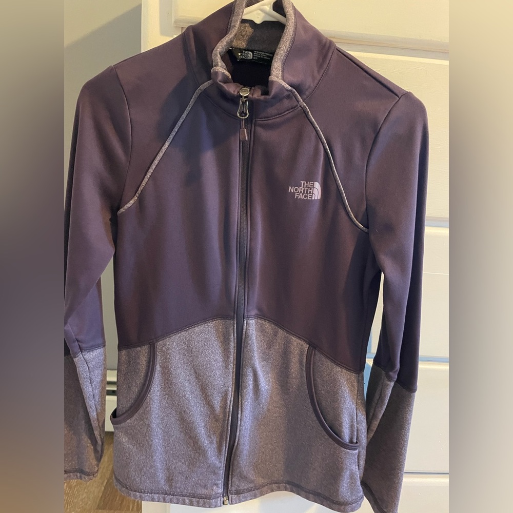 North Face zip up jacket